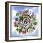 Paradise Planet-Sandra Willard-Framed Giclee Print