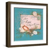 Paradise Postcards I-Kate McRostie-Framed Art Print