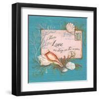 Paradise Postcards I-Kate McRostie-Framed Art Print