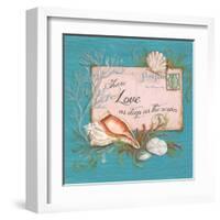 Paradise Postcards I-Kate McRostie-Framed Art Print