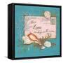 Paradise Postcards I-Kate McRostie-Framed Stretched Canvas