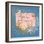 Paradise Postcards IV-Kate McRostie-Framed Art Print