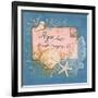 Paradise Postcards IV-Kate McRostie-Framed Art Print