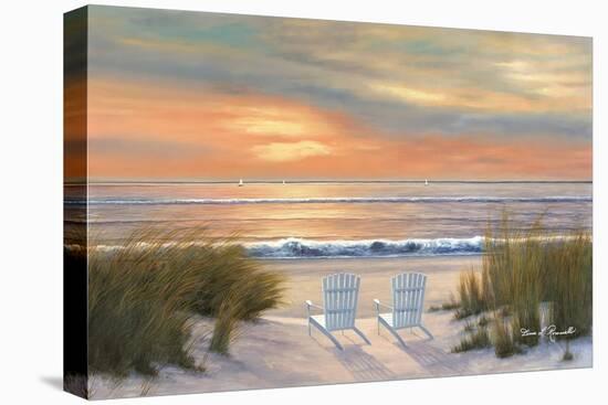 Paradise Sunset-Diane Romanello-Stretched Canvas