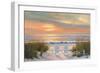 Paradise Sunset-Diane Romanello-Framed Art Print