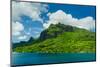 Paradise View of Moorea Islands, Cook's Bay, French Polynesia-mffoto-Mounted Photographic Print