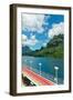 Paradise View of Moorea Islands, Cook's Bay, French Polynesia-mffoto-Framed Photographic Print