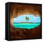 Paradise-Matt Anderson-Framed Stretched Canvas