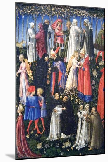 Paradise-Giovanni di Paolo-Mounted Art Print