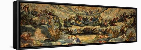 Paradise-Jacopo Robusti Tintoretto-Framed Stretched Canvas