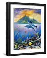 Paradise-John Zaccheo-Framed Giclee Print