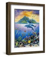 Paradise-John Zaccheo-Framed Giclee Print