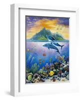 Paradise-John Zaccheo-Framed Giclee Print