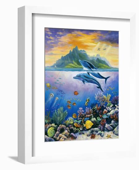 Paradise-John Zaccheo-Framed Giclee Print