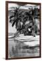 Paradisiacal Beach with a Life Guard Station - Miami - Florida-Philippe Hugonnard-Framed Photographic Print