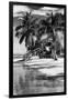 Paradisiacal Beach with a Life Guard Station - Miami - Florida-Philippe Hugonnard-Framed Photographic Print