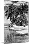 Paradisiacal Beach with a Life Guard Station - Miami - Florida-Philippe Hugonnard-Mounted Photographic Print