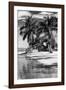 Paradisiacal Beach with a Life Guard Station - Miami - Florida-Philippe Hugonnard-Framed Photographic Print