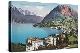 Paradiso, Lake Lugano, Switzerland-null-Stretched Canvas
