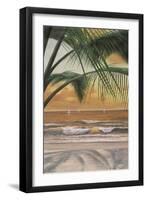 Paradiso Sunset-Diane Romanello-Framed Art Print