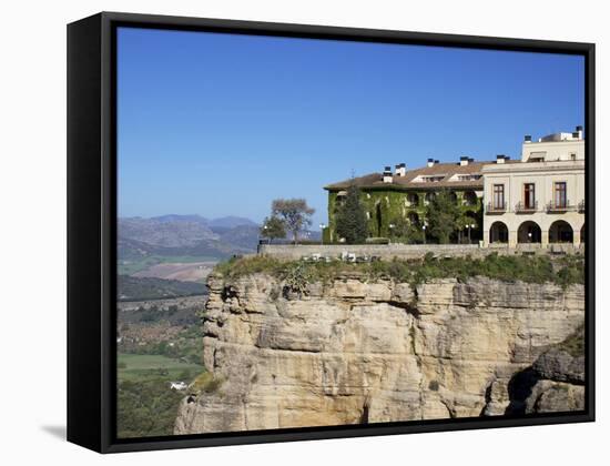 Parador, Ronda, Malaga Province, Andalucia, Spain, Europe-Jeremy Lightfoot-Framed Stretched Canvas