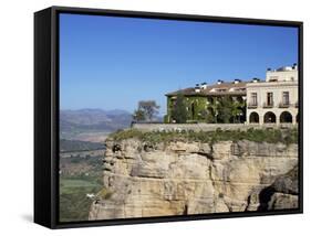 Parador, Ronda, Malaga Province, Andalucia, Spain, Europe-Jeremy Lightfoot-Framed Stretched Canvas