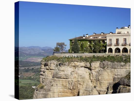 Parador, Ronda, Malaga Province, Andalucia, Spain, Europe-Jeremy Lightfoot-Stretched Canvas