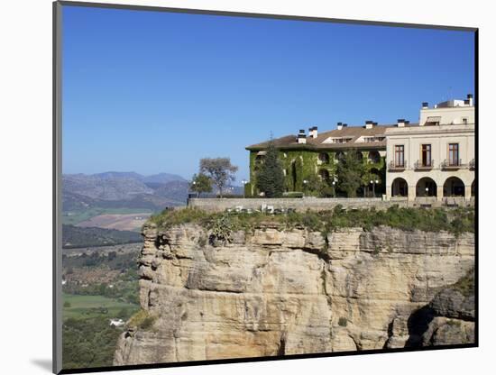 Parador, Ronda, Malaga Province, Andalucia, Spain, Europe-Jeremy Lightfoot-Mounted Photographic Print