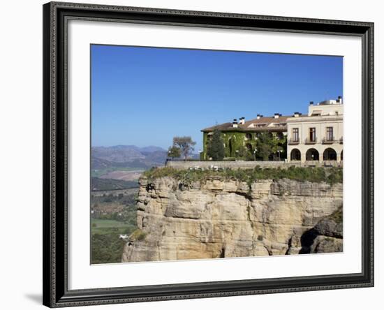 Parador, Ronda, Malaga Province, Andalucia, Spain, Europe-Jeremy Lightfoot-Framed Photographic Print