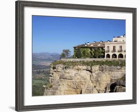 Parador, Ronda, Malaga Province, Andalucia, Spain, Europe-Jeremy Lightfoot-Framed Photographic Print