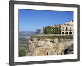 Parador, Ronda, Malaga Province, Andalucia, Spain, Europe-Jeremy Lightfoot-Framed Photographic Print