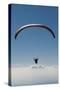 Paraglider Above the Clouds, Aviation, Paraglider, Paragliding, Paragliding-Frank Fleischmann-Stretched Canvas