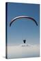 Paraglider Above the Clouds, Aviation, Paraglider, Paragliding, Paragliding-Frank Fleischmann-Stretched Canvas