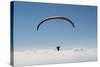 Paraglider, Above the Clouds, Aviation, Paragliding, Blue Sky, Inversion, Bassano, Veneto, Italy-Frank Fleischmann-Stretched Canvas