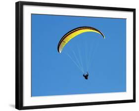 Paraglider, Bright, Victoria, Australia-David Wall-Framed Photographic Print