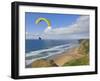 Paraglider, Costa Vincentina, Near Vila Do Bispo, Algarve, Portugal-Neale Clarke-Framed Photographic Print