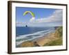 Paraglider, Costa Vincentina, Near Vila Do Bispo, Algarve, Portugal-Neale Clarke-Framed Photographic Print