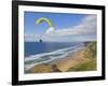 Paraglider, Costa Vincentina, Near Vila Do Bispo, Algarve, Portugal-Neale Clarke-Framed Photographic Print