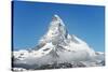 Paraglider Flying Near the Matterhorn, 4478M, Zermatt, Valais, Swiss Alps, Switzerland, Europe-Christian Kober-Stretched Canvas