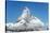 Paraglider Flying Near the Matterhorn, 4478M, Zermatt, Valais, Swiss Alps, Switzerland, Europe-Christian Kober-Stretched Canvas