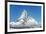 Paraglider Flying Near the Matterhorn, 4478M, Zermatt, Valais, Swiss Alps, Switzerland, Europe-Christian Kober-Framed Photographic Print