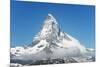 Paraglider Flying Near the Matterhorn, 4478M, Zermatt, Valais, Swiss Alps, Switzerland, Europe-Christian Kober-Mounted Photographic Print