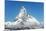 Paraglider Flying Near the Matterhorn, 4478M, Zermatt, Valais, Swiss Alps, Switzerland, Europe-Christian Kober-Mounted Photographic Print