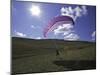 Paraglider on Field, USA-Michael Brown-Mounted Photographic Print