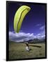 Paraglider Ready for Liftoff, USA-Michael Brown-Framed Premium Photographic Print