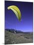 Paraglider Running, USA-Michael Brown-Mounted Photographic Print