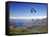 Paraglider, South Island, New Zealand-David Wall-Framed Stretched Canvas