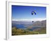 Paraglider, South Island, New Zealand-David Wall-Framed Photographic Print