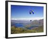 Paraglider, South Island, New Zealand-David Wall-Framed Photographic Print