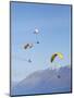 Paragliders Over Mountains, Queenstown, South Island, New Zealand-David Wall-Mounted Photographic Print